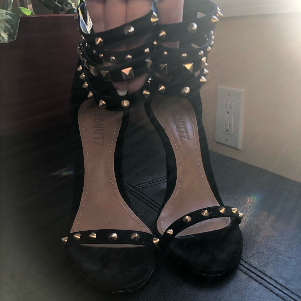 Schultz Studded Heels - image 2